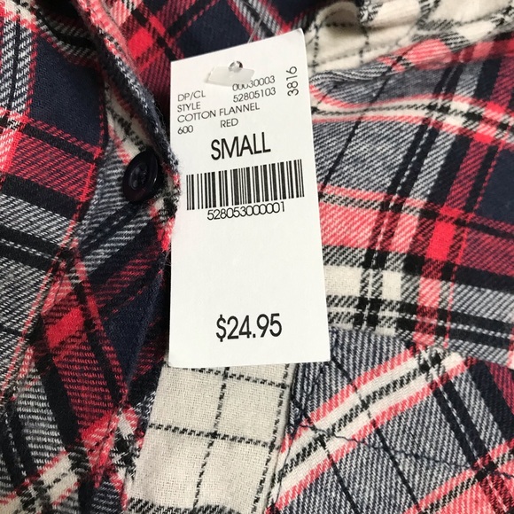 Flannel button up - Picture 2 of 3